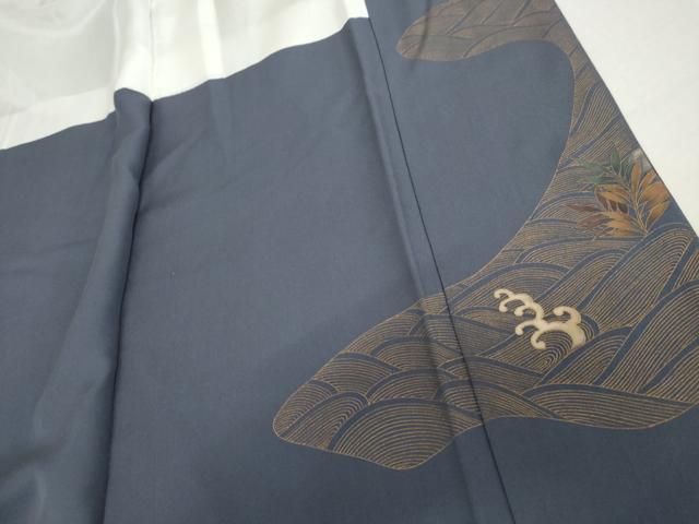 平和屋着物●豪華色留袖 土車 金彩 正絹 逸品 AABL4200cs