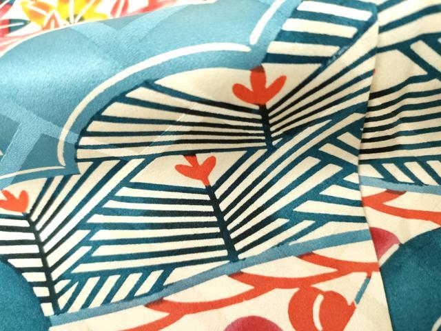 平和屋着物●豪華振袖 型染め 松竹梅文 正絹 逸品 AABL4230cs