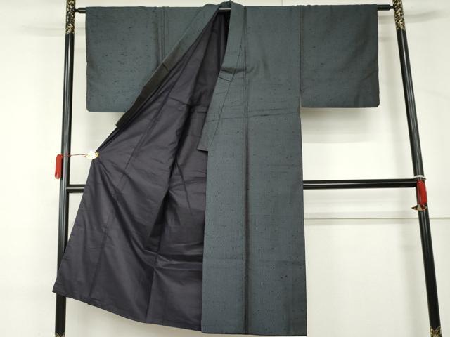 平和屋着物●男性 紬 霞文 正絹 逸品 AABL4232cs