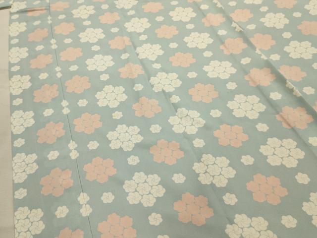 平和屋着物■長襦袢 無双仕立て 花間道 正絹 逸品 AABL4262sx