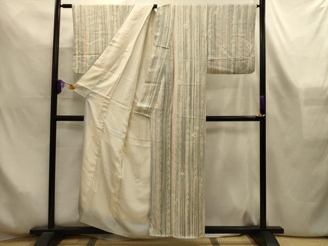 平和屋着物■上質な小紋 舞花間道 正絹 逸品 AABL4293sx