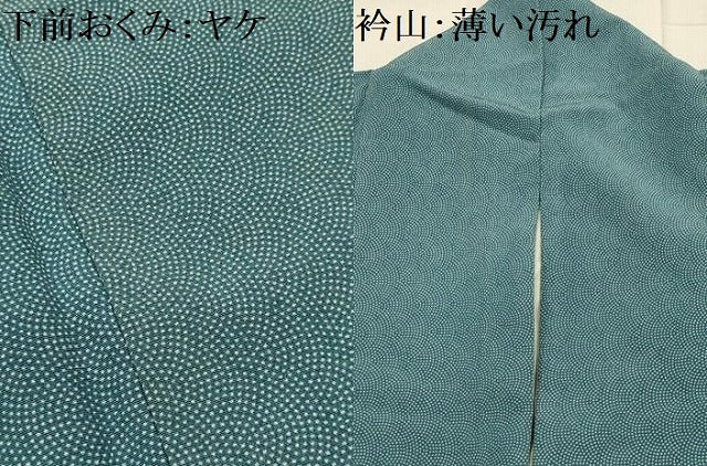 平和屋着物■江戸小紋 鮫小紋柄 正絹 逸品 AABL4306sx