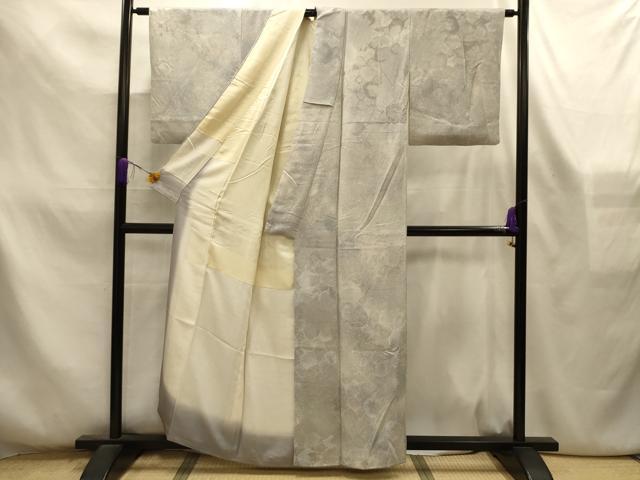 平和屋着物■上質な小紋 霞文 暈し染め 正絹 逸品 AABL4335sx