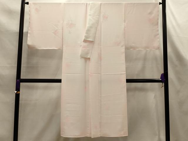 平和屋着物■長襦袢 袷 草花文 暈し染め 洗える着物 AABL4340sx