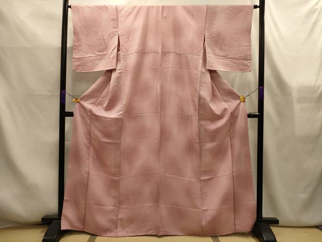 平和屋着物■お召 鹿の子文様 暈し染め 正絹 逸品 AABL4368sx
