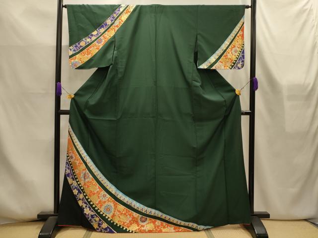 平和屋着物■訪問着 正倉院花文 金彩 洗える着物 AABL4370sx