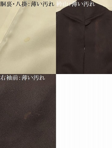 平和屋着物■訪問着 風景文 暈し染め 金銀彩 正絹 逸品 AABL4389sx