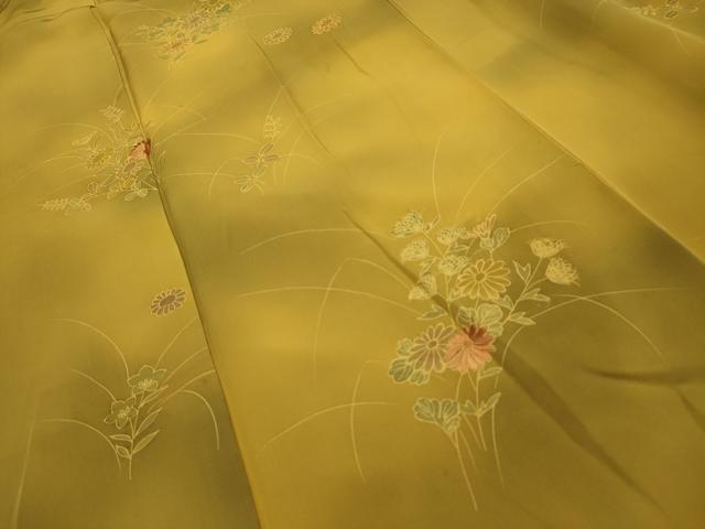 平和屋着物■訪問着 草花文 暈し染め 正絹 逸品 AABL4402sx