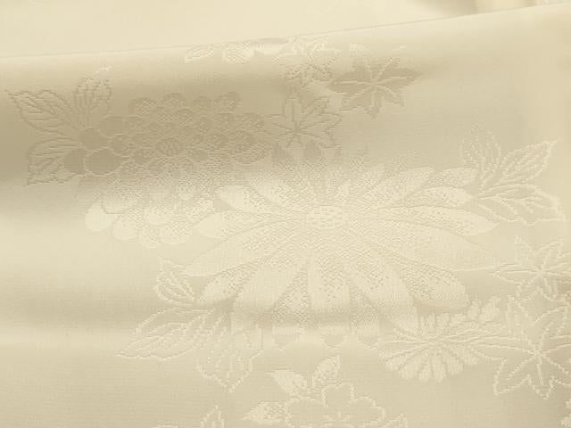 平和屋着物■振袖用長襦袢 袷 花蝶文 正絹 逸品 AABL4414sx