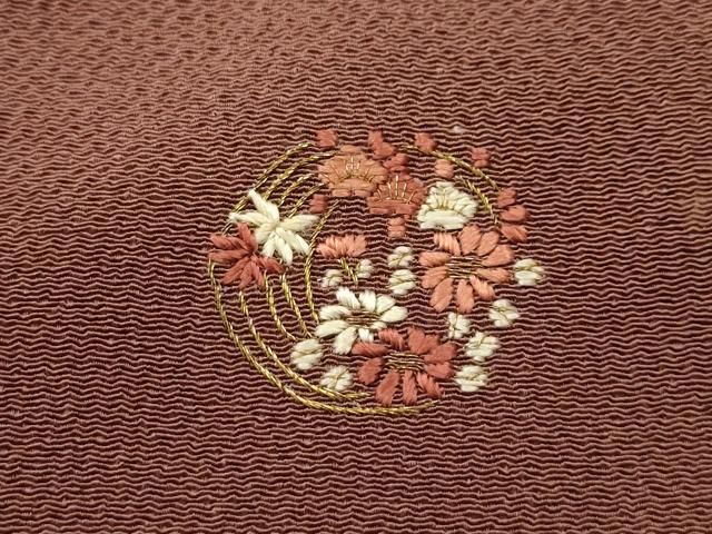 平和屋着物■豪華色留袖 作家物 花丸文 暈し染め 金糸 鬼しぼ縮緬 正絹 逸品 AABL4429sx