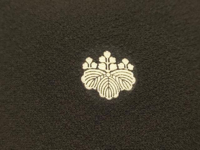 平和屋着物■豪華黒留袖 駒刺繍 螺鈿 飛鶴花短冊文 金彩 正絹 逸品 AABL4441sx