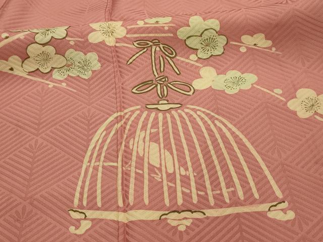 平和屋着物■訪問着 作家物 鳥かご 松坂屋扱い 正絹 逸品 AABL4466sx