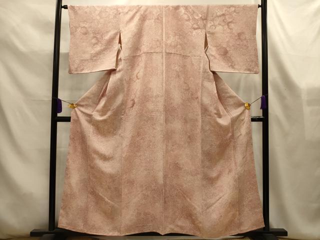 平和屋着物■上質な小紋 霞文 暈し染め 正絹 逸品 AABL4524sx
