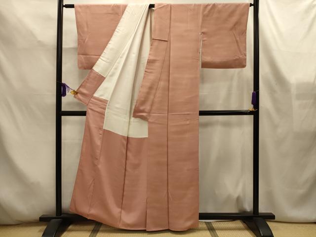 平和屋着物■上質な小紋 霞文 暈し染め 正絹 逸品 AABL4537sx