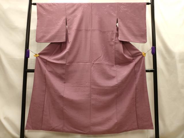 平和屋着物■色無地 流水地紋 鴇浅葱色 洗える着物 AABL4560sx