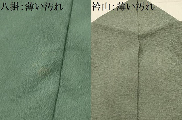 平和屋着物■訪問着 草花文 鬼しぼ縮緬 洗える着物 AABL4561sx