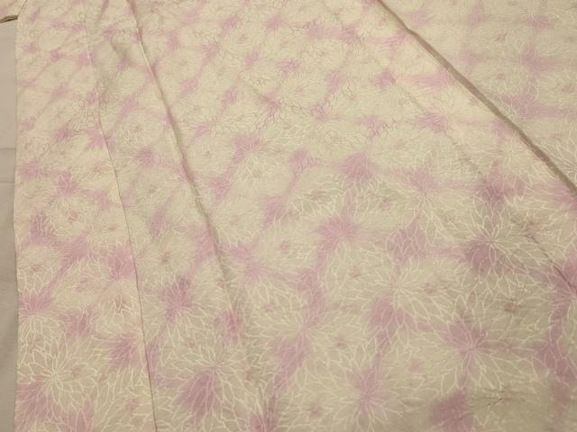 平和屋着物■長襦袢 無双仕立て 花菱文 暈し染め 正絹 逸品 AABL4593sx