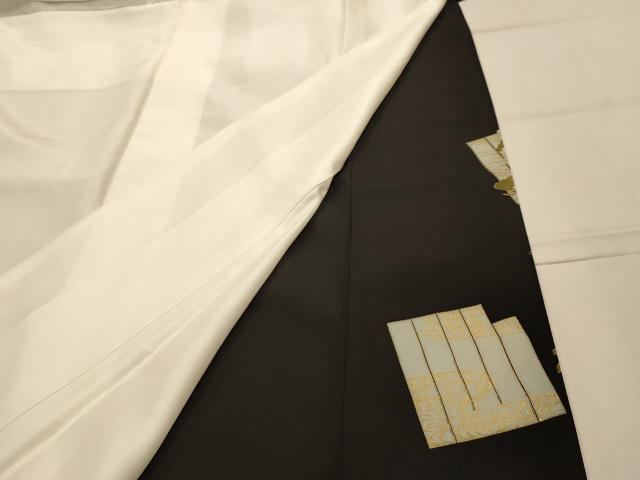 平和屋着物■豪華黒留袖 松竹梅源氏香 金彩 正絹 逸品 AABL4714sx