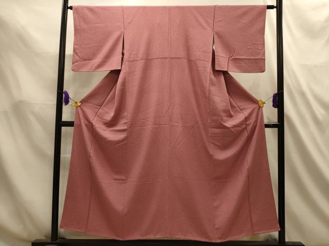 平和屋着物■江戸小紋 舞花文 正絹 逸品 AABL4754sx