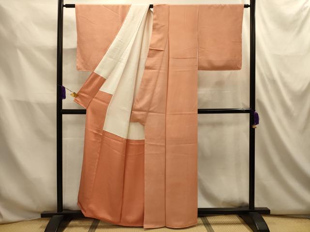 平和屋着物■虹色創家 本郷大田子 小紋 霞文 暈し染め 正絹 逸品 AABL4853sx