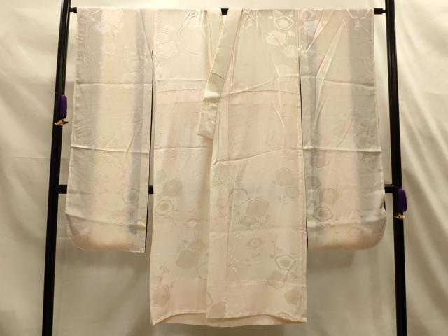平和屋着物■振袖用長襦袢 無双仕立て 枝梅文 暈し染め 正絹 逸品 AABL4858sx