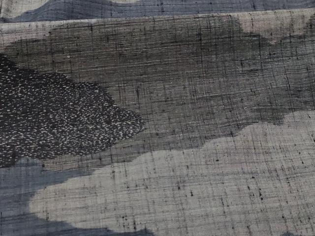 平和屋着物■上質な紬 霞文 正絹 逸品 AABL4860sx