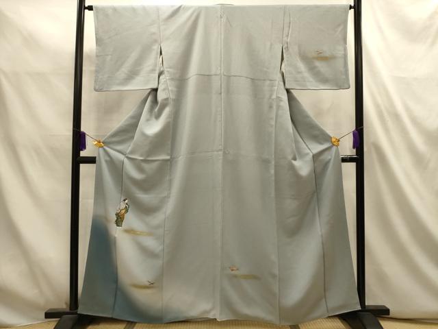 平和屋着物■訪問着 玉髪 能 暈し染め 金彩 正絹 逸品 AABL4895sx