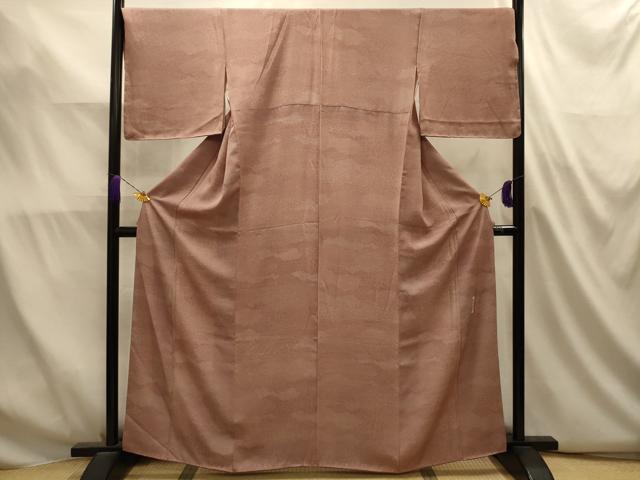 平和屋着物■江戸小紋 作家物 雲取吉祥花文 正絹 逸品 AABL4922sx