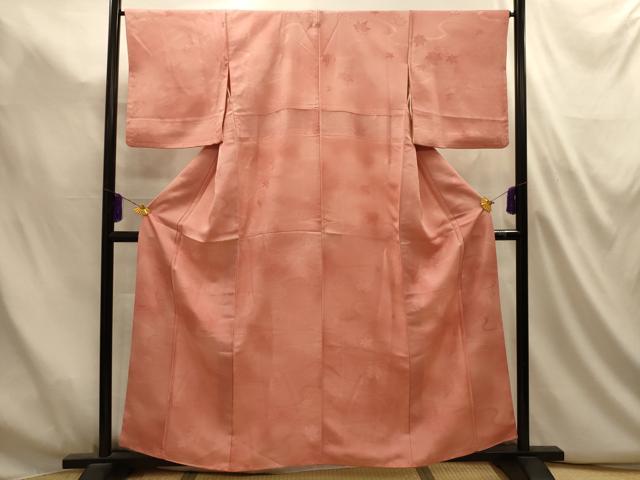 平和屋着物■上質な小紋 竜田川地紋 暈し染め 正絹 逸品 AABL4944sx