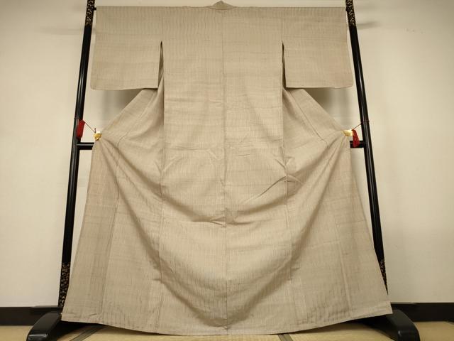 平和屋着物*夏物 紗紬 霞文 正絹 逸品 AABL5084jd