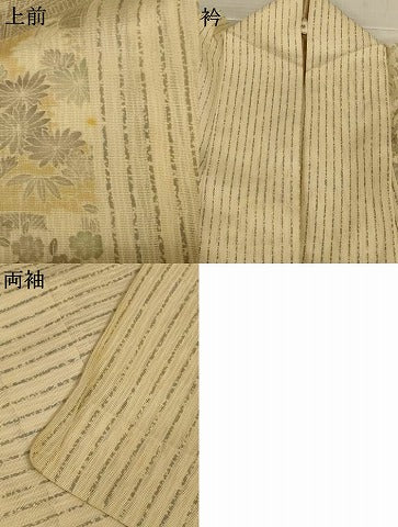 平和屋着物*夏物 訪問着 紗 風景文 正絹 逸品 AABL5107jd