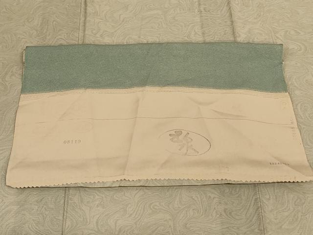 平和屋着物*夏物 小紋 絽 墨流し文 両面染め 五泉 反端付き 正絹 逸品 AABL5127jd
