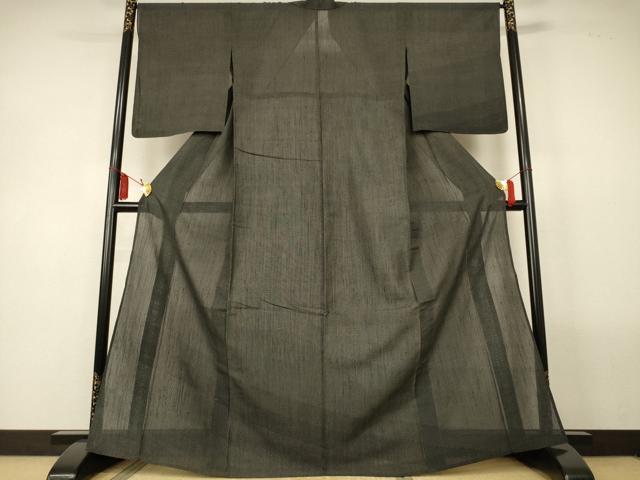 平和屋着物*夏物 訪問着 夏結城 100亀甲 総詰め 正絹 逸品 AABL5128jd