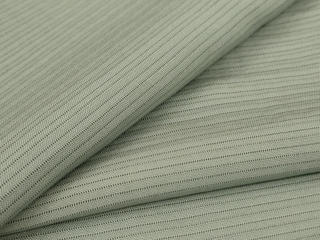 平和屋着物*夏物 色無地 絽 青磁鼠色 正絹 逸品 AABL5227jd