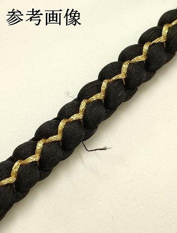 平和屋着物●和装小物 振袖用帯締め 装飾 パール 金糸 正絹 逸品 AABL5299ay