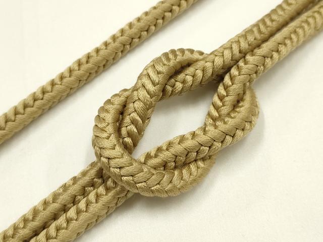 平和屋着物▼自然染色家 伊豆蔵明彦 和装小物 上質な帯締め3本セット 角組 金銀糸 共箱付き 正絹 逸品 AABL5324ay