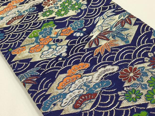 平和屋着物▼和装小物 重ね衿・伊達衿 まとめて5点 刺繍 色無地 松竹梅 金銀糸 金銀彩 正絹あり 逸品 未使用品あり AABL5337ay