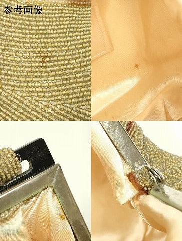 平和屋着物●和装小物 和装バッグ ハンドバッグ ビーズバッグ 幾何学模様 逸品 AABL5369ay