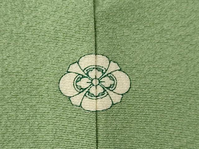 平和屋着物●上質な色無地 麹甚色 正絹 逸品 AABL5443ck