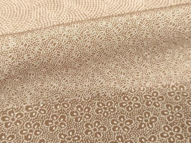 平和屋着物●江戸小紋 横段花文 鈴乃屋扱い 正絹 逸品 AABL5454ck