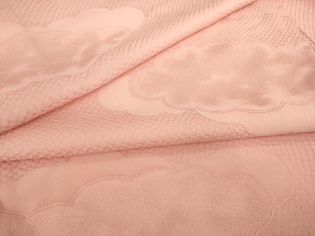 平和屋着物●豪華振袖 雲重ね地紋 虹色 正絹 逸品 AABL5462ck