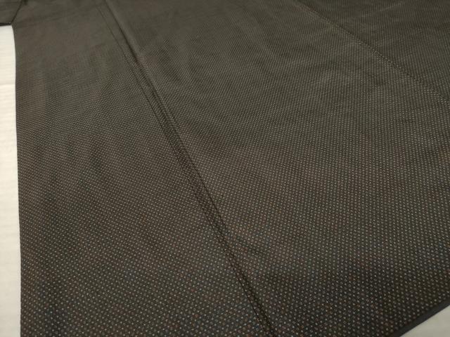 平和屋着物●男性 本場大島紬 西郷絣 正絹 逸品 AABL5529ck