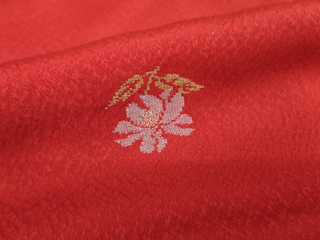 平和屋着物●豪華振袖 寿光織 舞花文 金糸 正絹 逸品 AABL5533ck