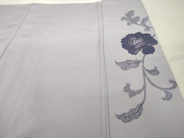 平和屋着物●室華風 訪問着 花唐草文 金彩 正絹 逸品 AABL5589ck