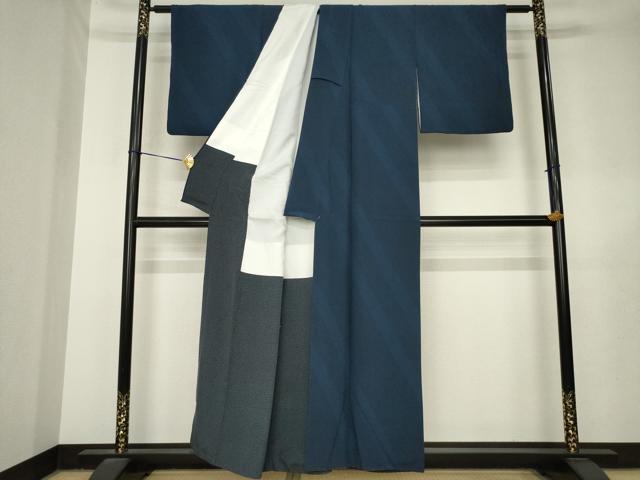 平和屋着物●江戸小紋 吉祥柄 正絹 逸品 AABL5593ck