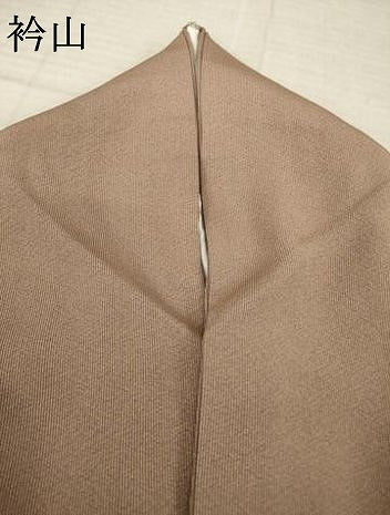 平和屋着物●伝統工芸師 服部光擴 万筋 鴇浅葱色×柴染色 正絹 逸品 AABL5598ck