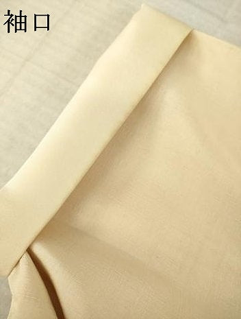 平和屋着物●結城紬 色無地 雄黄色 正絹 逸品 AABL5602ck