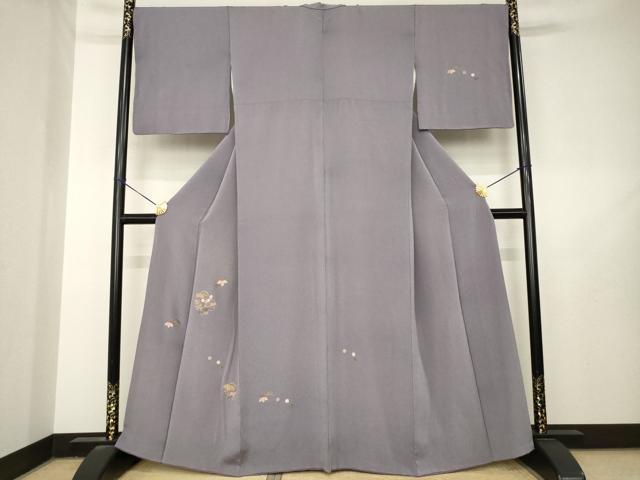 平和屋着物●訪問着 総刺繍 吉祥文 金糸 鬼しぼ縮緬 正絹 逸品 AABL5635ck