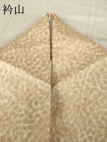 平和屋着物●上質な小紋 霞文 正絹 逸品 AABL5639ck