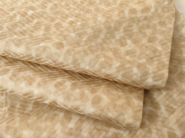 平和屋着物●上質な小紋 霞文 正絹 逸品 AABL5639ck